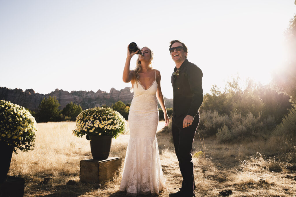 Zion wedding